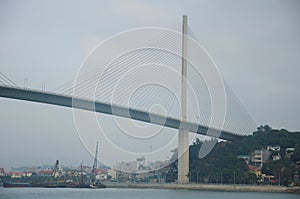 Bai Chay Bridge during the day