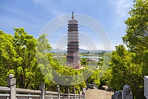 Bai Dinh Pagoda - a large and beautiful temple complex in Ninh Binh,