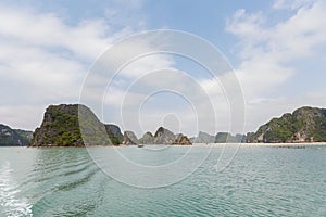 Bai Tu Long Bay cruise Halong Vietnam