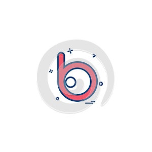 Baidu icon design vector