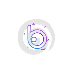 Baidu icon design vector