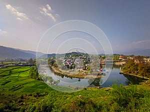 Baijnath group of temple bageshwar Uttarakhand, Amazing landscape photography background