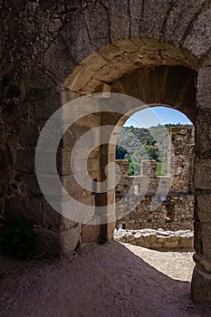 Bailey entrance of the Templar Castle of Almourol.