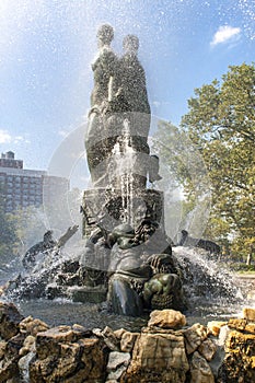 Bailey Fountain in New York City