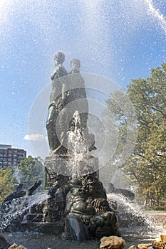 Bailey Fountain in New York City
