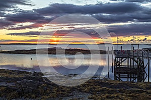 Bailey Island Dawn - Harpswell, Maine