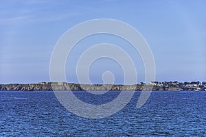 Bailiwick of Jersey known as Isle of Jersey -  British island on French coast photo