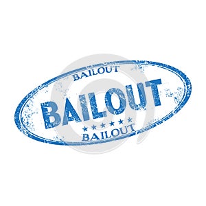 Bailout rubber stamp photo