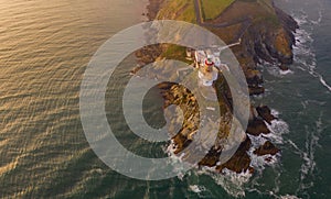 Sunset The Baily Lighthouse, Howth. co. Dublin Ireland