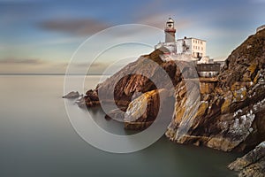 beautiful Baily Lighthouse, Howth.Ireland Dublin