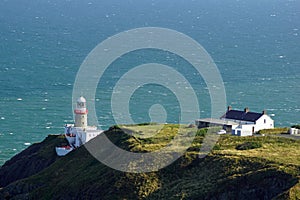 Baily Lighthouse  is located on the peninsula Howth Head