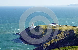 Baily Lighthouse  is located on the peninsula Howth Head