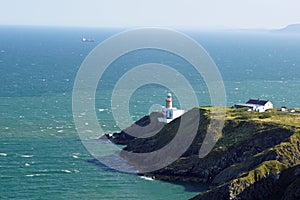 Baily Lighthouse  is located on the peninsula Howth Head