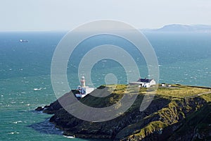 Baily Lighthouse  is located on the peninsula Howth Head