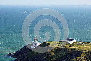 Baily Lighthouse  is located on the peninsula Howth Head