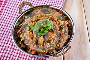 Baingan Bhurta (Eggplant)