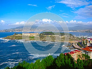 Baiona Castle, Spain