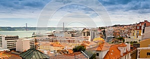 Bairro Alto and Ponte 25 de Abril photo