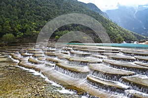 Baishui river at Jade Dragon Snow Mountain