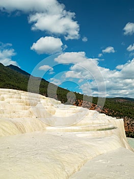 Baishuitai White Water Terraces