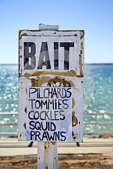 Bait Sign