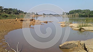 Baitarani River in Odisha,India photo