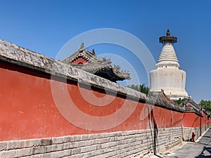 BaiTaSi White Dagoba Temple, Beijing, China