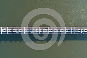 Baja Bridge in Hungary