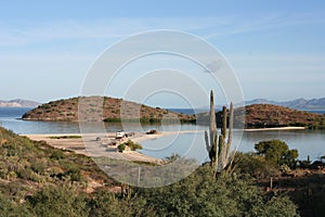 Baja California beach Mexico