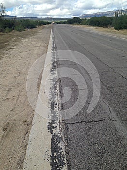 Baja Mexico highway road portrait