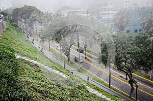 Bajada Balta in Miraflores, Lima - Peru photo