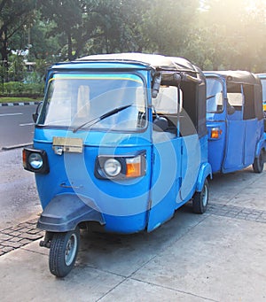 Bajaj is a unique public transportation -