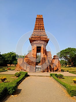 Bajang Ratu temple inherited from the Majapahit kingdom