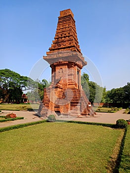 Bajang Ratu temple inherited from the Majapahit kingdom