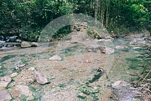 Bajawa - Hot spring meets the cold river photo