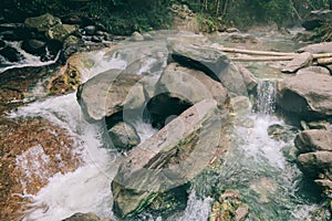 Bajawa - Hot spring meets the cold river photo