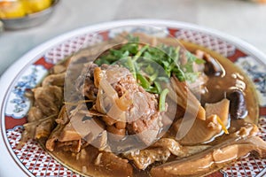 Bak Kut Teh, stew of pork and herbal soup