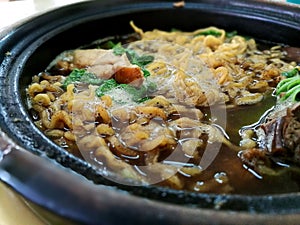 Bak kut teh yee mee