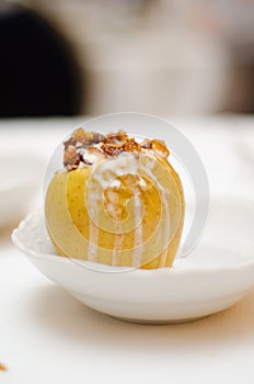 Baked apple dessert