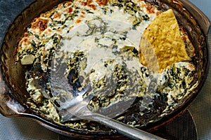 Baked Artichoke Spinach Dip