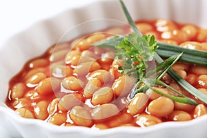 Baked beans photo