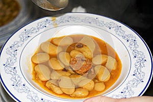 Baked beans (fabada Asturiana)