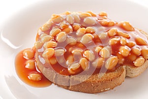 Baked Beans Toast