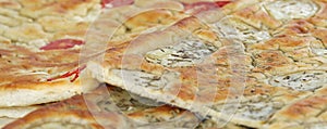 Al forno pane Italiano pasto il cosidetto rosmarino 