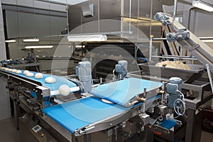 Baked Breads on the production