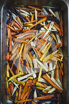 Baked carrots
