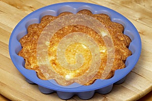 Baked cheese pudding