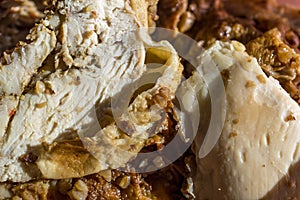 Baked chicken with buckwheat cereal