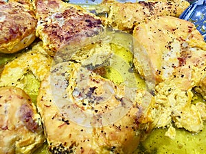 Baked Chicken with Tumeric