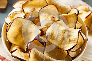 Baked Dehydrated Apples Chips